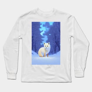 Snow Fox Long Sleeve T-Shirt